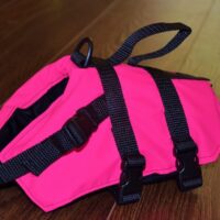Mentőmellény kutyáknak pink S méret