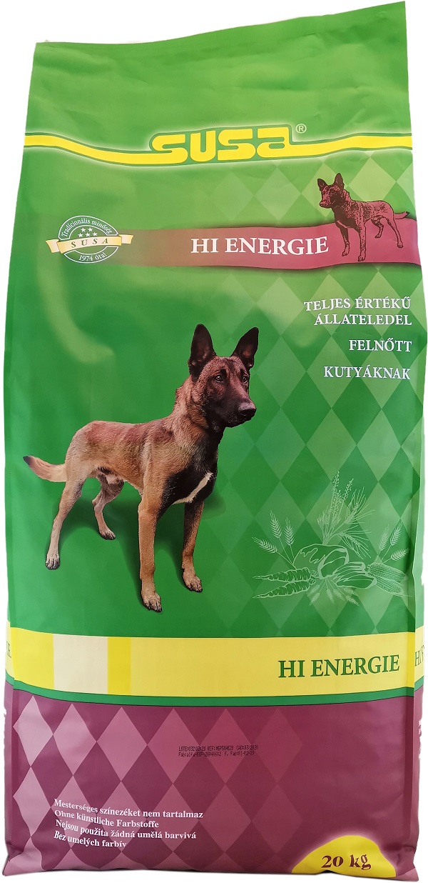 Susa HI Energie tenyésztői kutyatáp 20kg