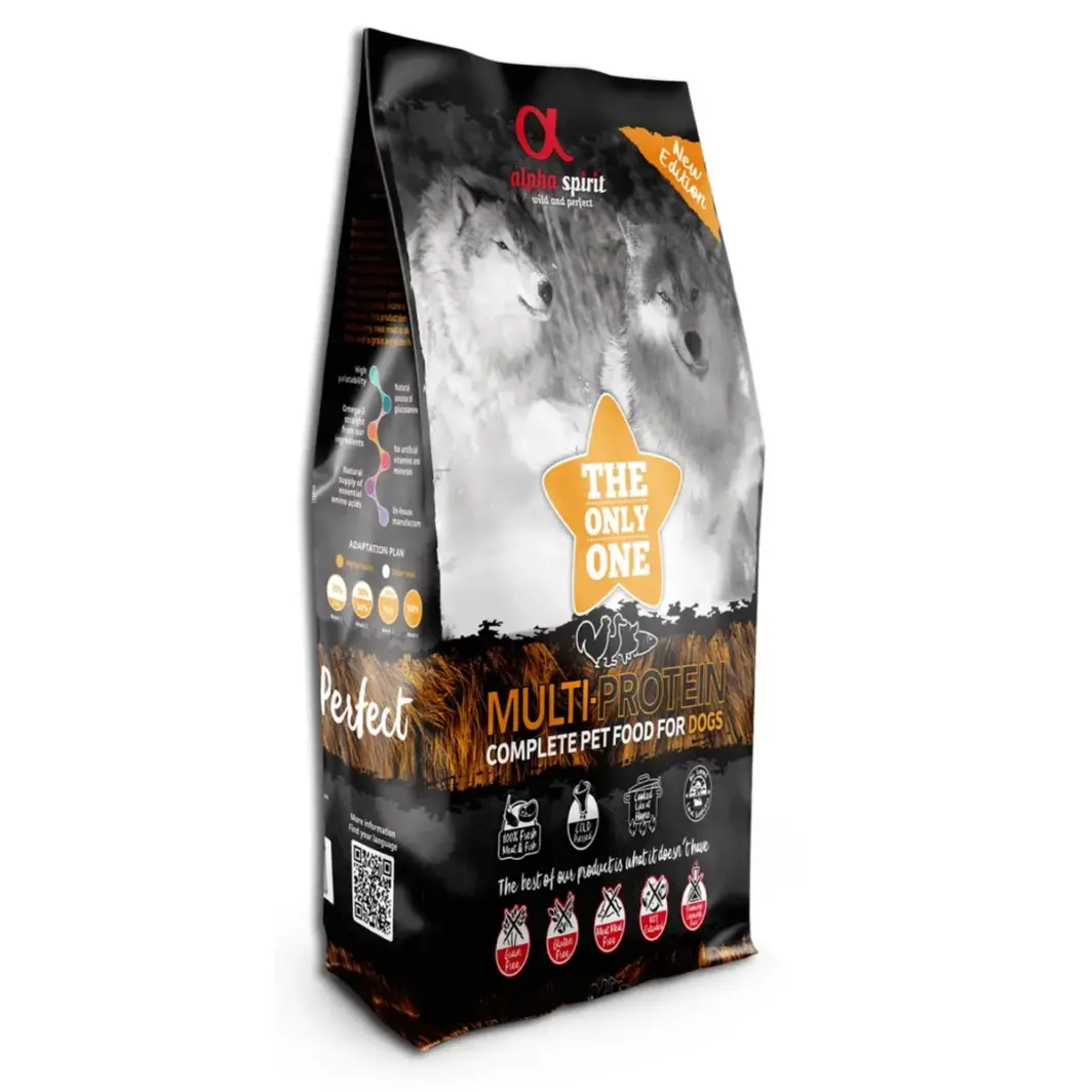 Alpha Spirit kutyatáp Multiprotein 12kg