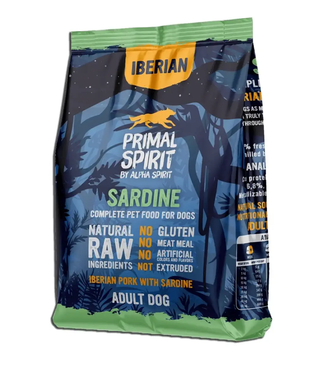 Primal Spirit Iberian Sardine kutyatáp 1kg