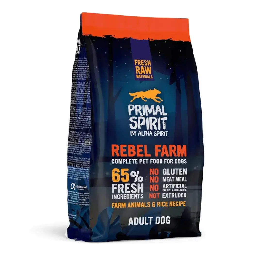 Primal Spirit Rebel Farm kutyatáp 1kg