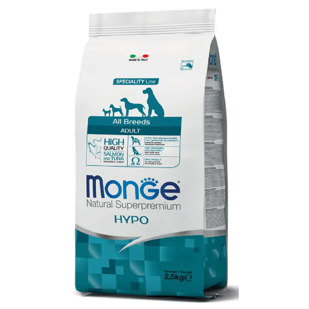 Monge Hypo lazac kutyatáp 2,5kg