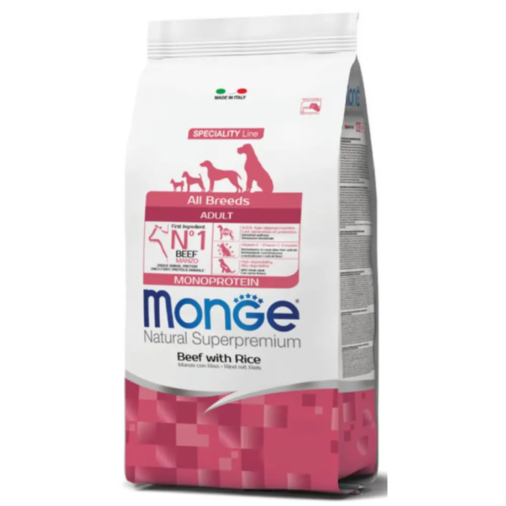 Monge monoprotein marha kutyatáp 15kg
