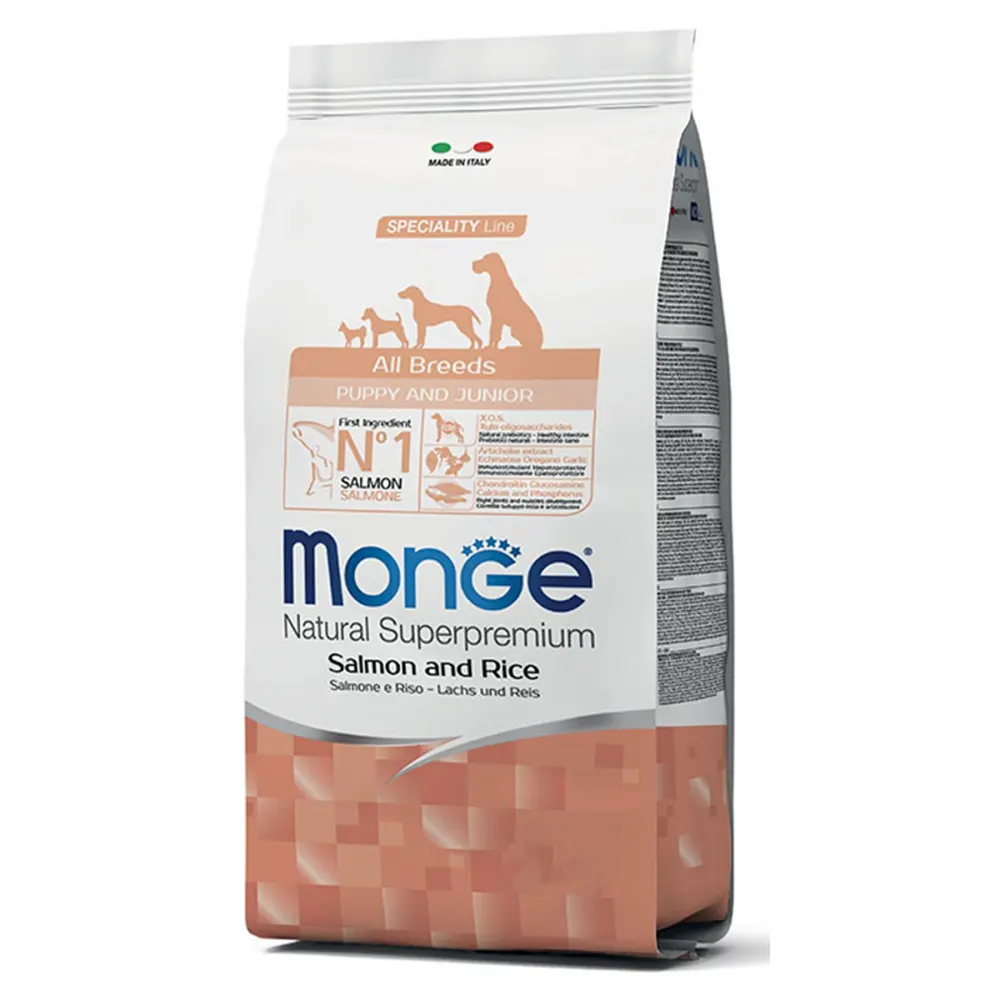 Monge puppy monoprotein lazac kutyatáp 12kg